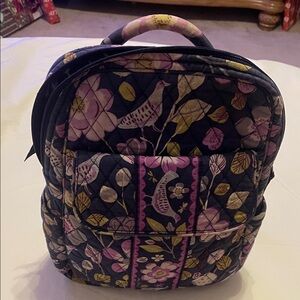 Vera Bradley Floral Quilted Backpack